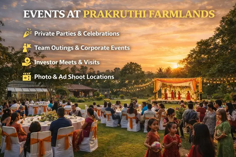 Events at Prakruthi Managed Farmland
