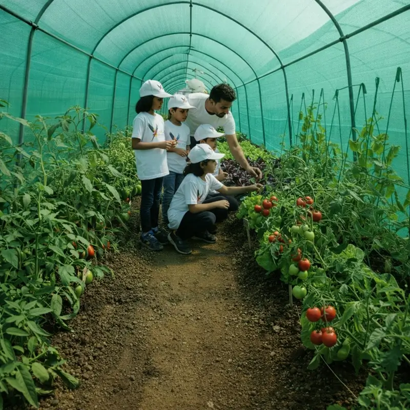 Agro farming school activities