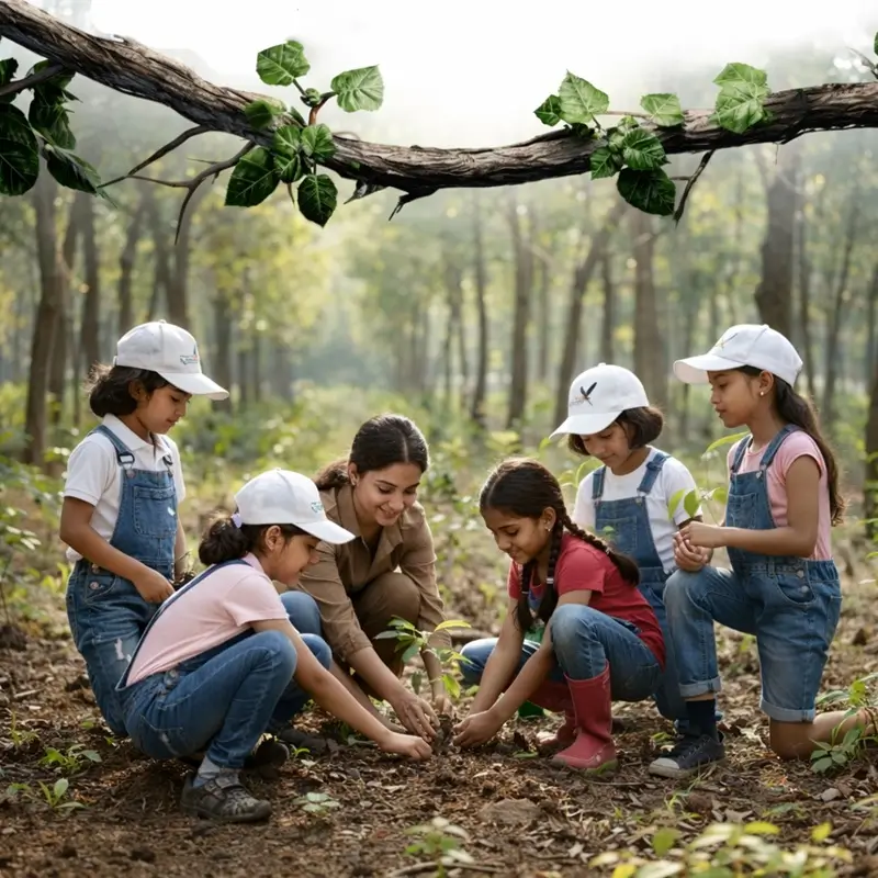 Agro farming school activities